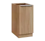 SIS - 4D spodní skříňka, 1-dveřová, pravá, 870x400x600, dub bardolino