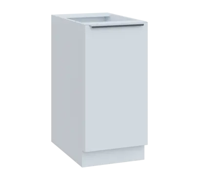 SIS - 4D spodní skříňka, 1-dveřová, pravá, 870x400x600, bílá