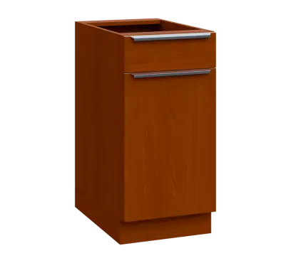 SIS - 4DZ spodní skříňka, 1-dveřová, 1-zásuvková, pravá, 870x400x600, třešeň šumavská