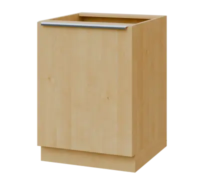 SIS - 6D spodní skříňka, 1-dveřová, levá, 870x600x600, javor horský