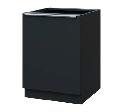 SIS - 6D spodní skříňka, 1-dveřová, levá, 870x600x600, antracit