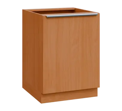 SIS - 6D spodní skříňka, 1-dveřová, pravá, 870x600x600, buk royal