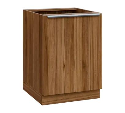 SIS - 6D spodní skříňka, 1-dveřová, pravá, 870x600x600, ořech světlý