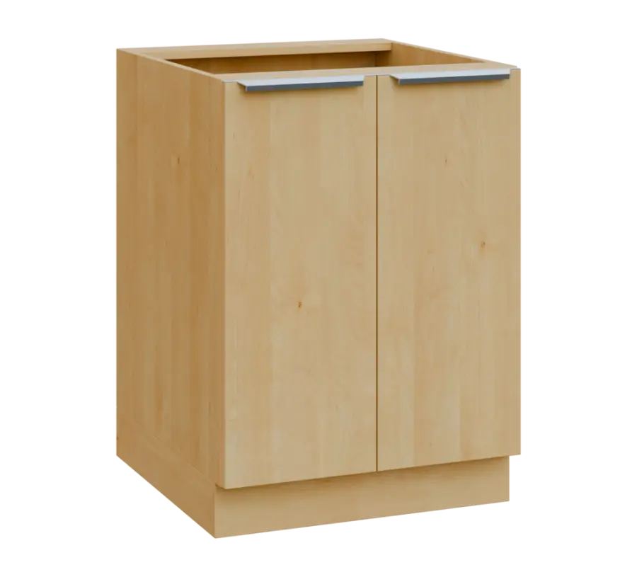 SIS - 6D2 spodní skříňka, 2-dveřová, 870x600x600, javor horský