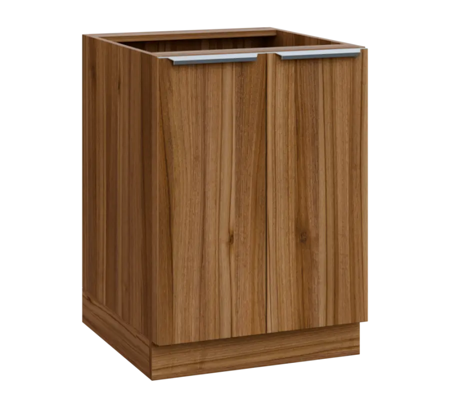 SIS - 6D2 spodní skříňka, 2-dveřová, 870x600x600, ořech světlý