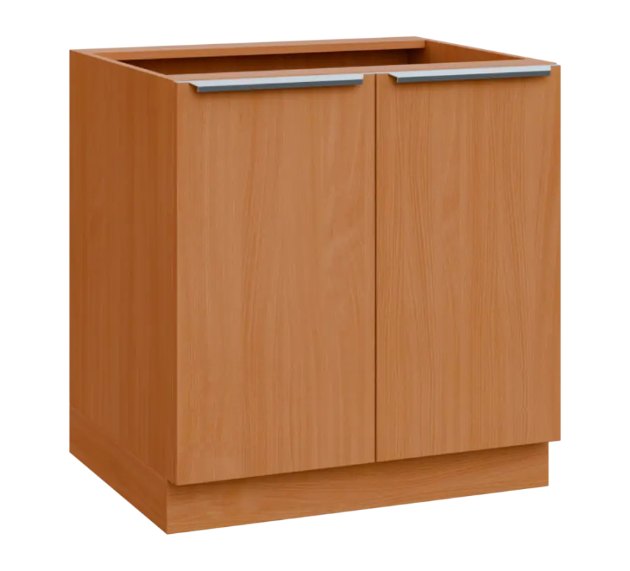 SIS - 8D spodní skříňka, 2-dveřová, 870x800x600, buk royal