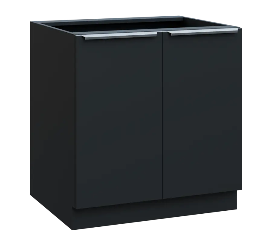 SIS - 8D spodní skříňka, 2-dveřová, 870x800x600, antracit