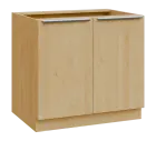 SIS - 9D spodní skříňka, 2-dveřová, 870x900x600, javor horský