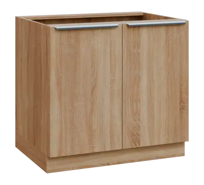 SIS - 9D spodní skříňka, 2-dveřová, 870x900x600, dub bardolino