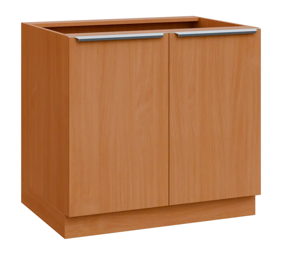 SIS - 9D spodní skříňka, 2-dveřová, 870x900x600, buk royal