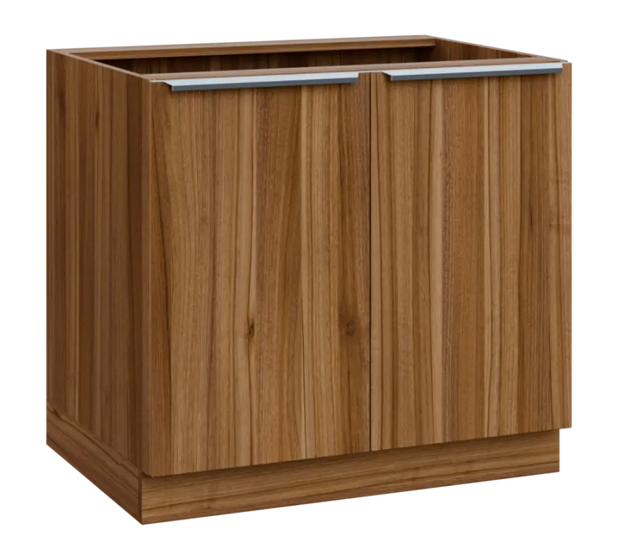 SIS - 9D spodní skříňka, 2-dveřová, 870x900x600, ořech světlý