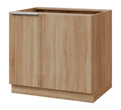 SISR - 9 spodní skříňka, rohová, 1-dveřová, pravá, 870x900x600, dub bardolino