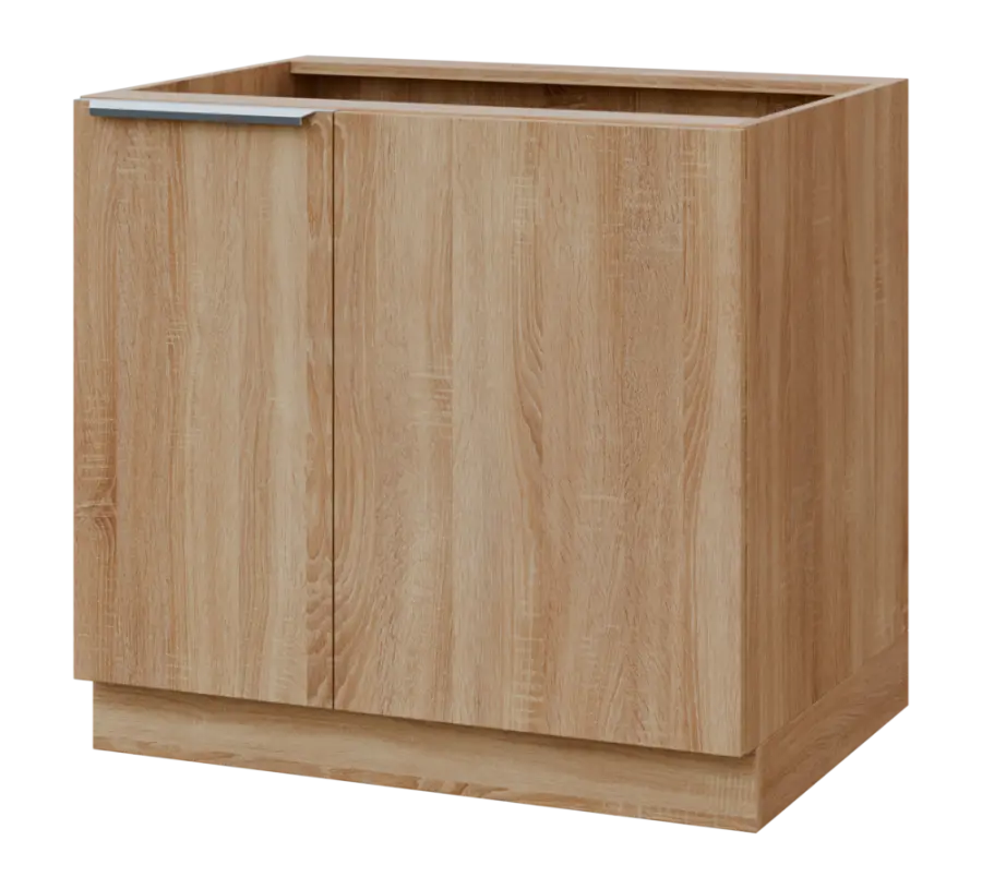 SISR - 9 spodní skříňka, rohová, 1-dveřová, pravá, 870x900x600, dub bardolino