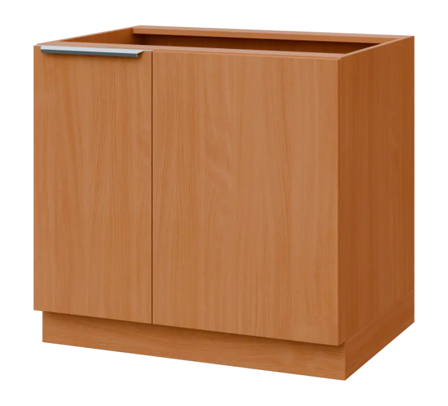 SISR - 9 spodní skříňka, rohová, 1-dveřová, pravá, 870x900x600, buk royal