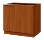 SISR - 9 spodní skříňka, rohová, 1-dveřová, pravá, 870x900x600, olše jantar