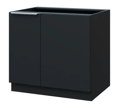SISR - 9 spodní skříňka, rohová, 1-dveřová, pravá, 870x900x600, antracit