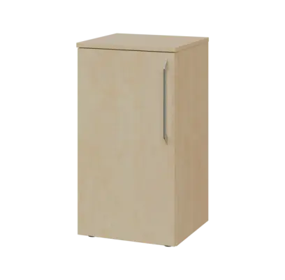 LXN 2 - 4D kancelářská skříň, 1-dveřová, levá, 750x400x400, bříza světlá