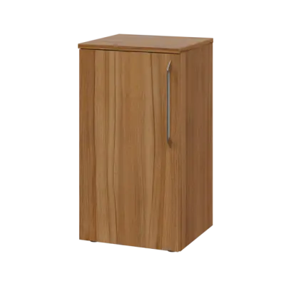 LXN 2 - 4D kancelářská skříň, 1-dveřová, levá, 750x400x400, ořech světlý