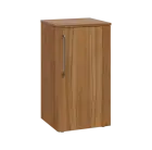 LXN 2 - 4D kancelářská skříň, 1-dveřová, pravá, 750x400x400, ořech světlý