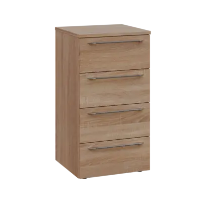 LXN 2 - 44Z kancelářská skříň, 4-zásuvková, 750x400x400, dub bardolino