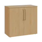 LXN 2 - 8D kancelářská skříň, 2-dveřová, 750x800x400, javor horský