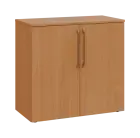 LXN 2 - 8D kancelářská skříň, 2-dveřová, 750x800x400, buk royal