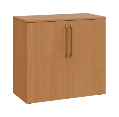 LXN 2 - 8D kancelářská skříň, 2-dveřová, 750x800x400, buk royal