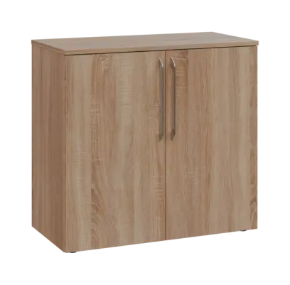 LXN 2 - 8D kancelářská skříň, 2-dveřová, 750x800x400, dub bardolino