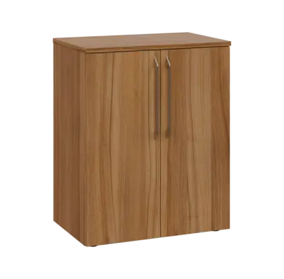 LXN 2 - 6D2 kancelářská skříň, 2-dveřová, 750x600x400, ořech světlý