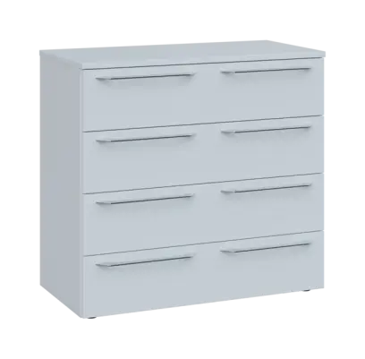 LXN 2 - 84Z kancelářská skříň, 4-zásuvková, 750x800x400, bílá