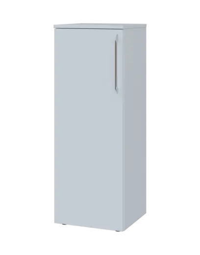 LXN 3 - 4D kancelářská skříň, 1-dveřová, levá, 1100x400x400, bílá