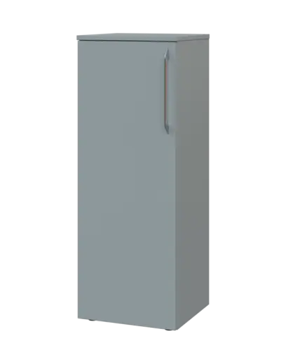 LXN 3 - 4D kancelářská skříň, 1-dveřová, levá, 1100x400x400, šedá