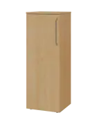 LXN 3 - 4D kancelářská skříň, 1-dveřová, levá, 1100x400x400, javor horský