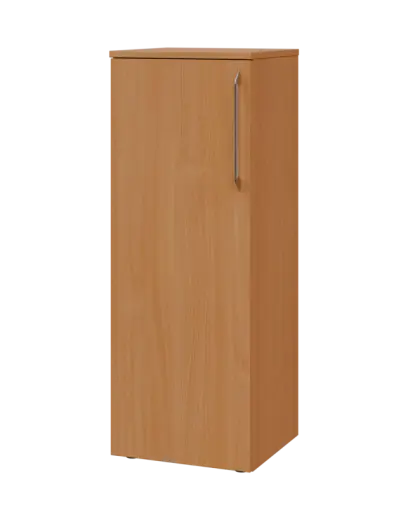 LXN 3 - 4D kancelářská skříň, 1-dveřová, levá, 1100x400x400, buk royal