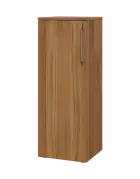 LXN 3 - 4D kancelářská skříň, 1-dveřová, levá, 1100x400x400, ořech světlý