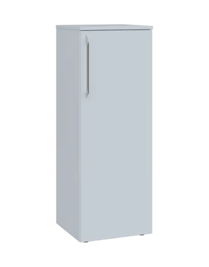 LXN 3 - 4D kancelářská skříň, 1-dveřová, pravá, 1100x400x400, bílá