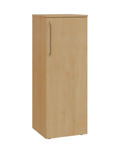 LXN 3 - 4D kancelářská skříň, 1-dveřová, pravá, 1100x400x400, javor horský