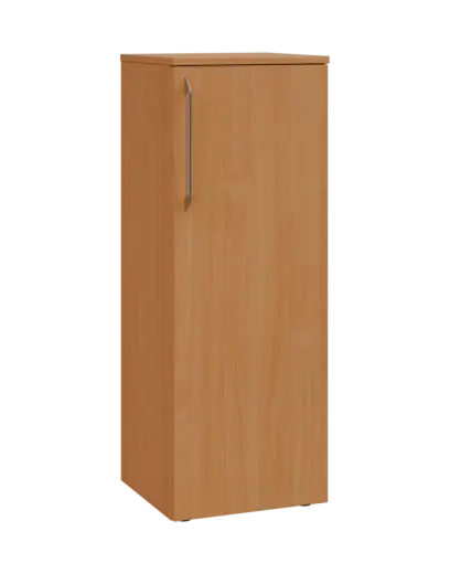 LXN 3 - 4D kancelářská skříň, 1-dveřová, pravá, 1100x400x400, buk royal