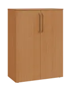 LXN 3 - 8D kancelářská skříň, 2-dveřová, 1100x800x400, buk royal