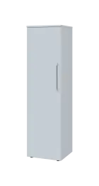 LXN 4 - 4D kancelářská skříň, 1-dveřová, levá, 1450x400x400, bílá