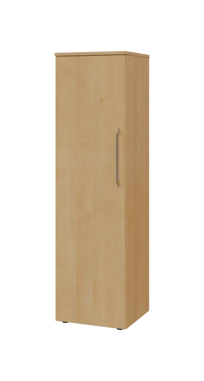 LXN 4 - 4D kancelářská skříň, 1-dveřová, levá, 1450x400x400, javor horský