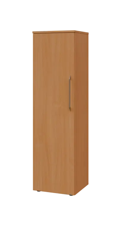 LXN 4 - 4D kancelářská skříň, 1-dveřová, levá, 1450x400x400, buk royal