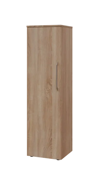 LXN 4 - 4D kancelářská skříň, 1-dveřová, levá, 1450x400x400, dub bardolino