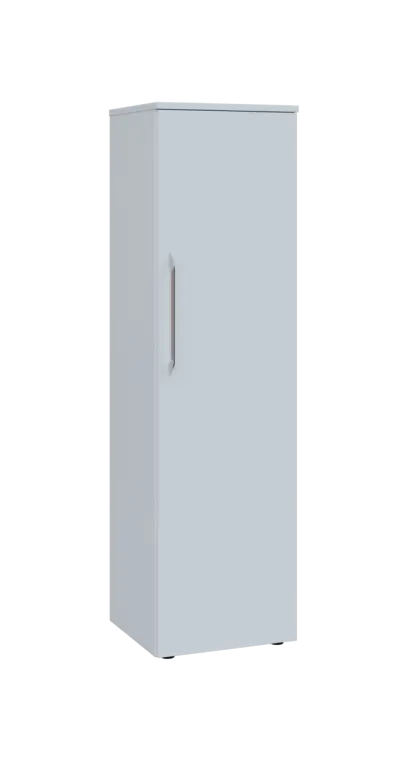 LXN 4 - 4D kancelářská skříň, 1-dveřová, pravá, 1450x400x400, bílá