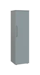 LXN 4 - 4D kancelářská skříň, 1-dveřová, pravá, 1450x400x400, šedá
