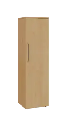 LXN 4 - 4D kancelářská skříň, 1-dveřová, pravá, 1450x400x400, javor horský