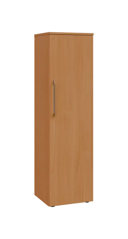 LXN 4 - 4D kancelářská skříň, 1-dveřová, pravá, 1450x400x400, buk royal