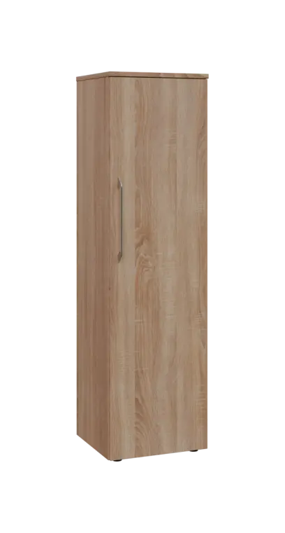 LXN 4 - 4D kancelářská skříň, 1-dveřová, pravá, 1450x400x400, dub bardolino