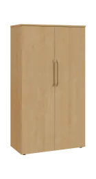 LXN 4 - 8D kancelářská skříň, 2-dveřová, 1450x800x400, javor horský