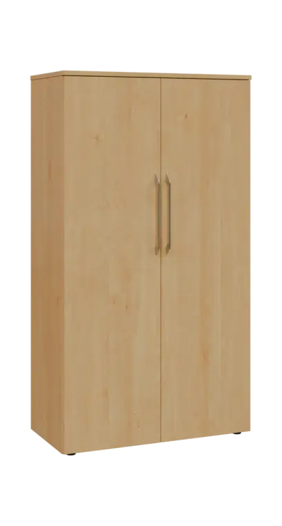 LXN 4 - 8D kancelářská skříň, 2-dveřová, 1450x800x400, javor horský
